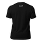 HABU I AM Inverse Tee black statement tee with white I AM front designp